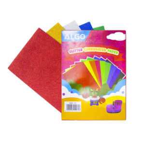 Papier ondulé multicolore a4