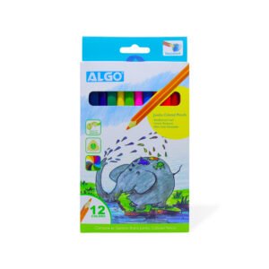 12 crayons de couleur MAXI triangulaire