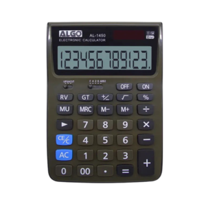 CALCULATRICE GRIS 12 CHIFFRES