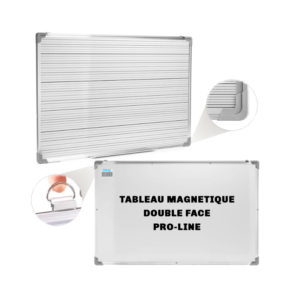 Tableau magnétique Blanc double face professionnel