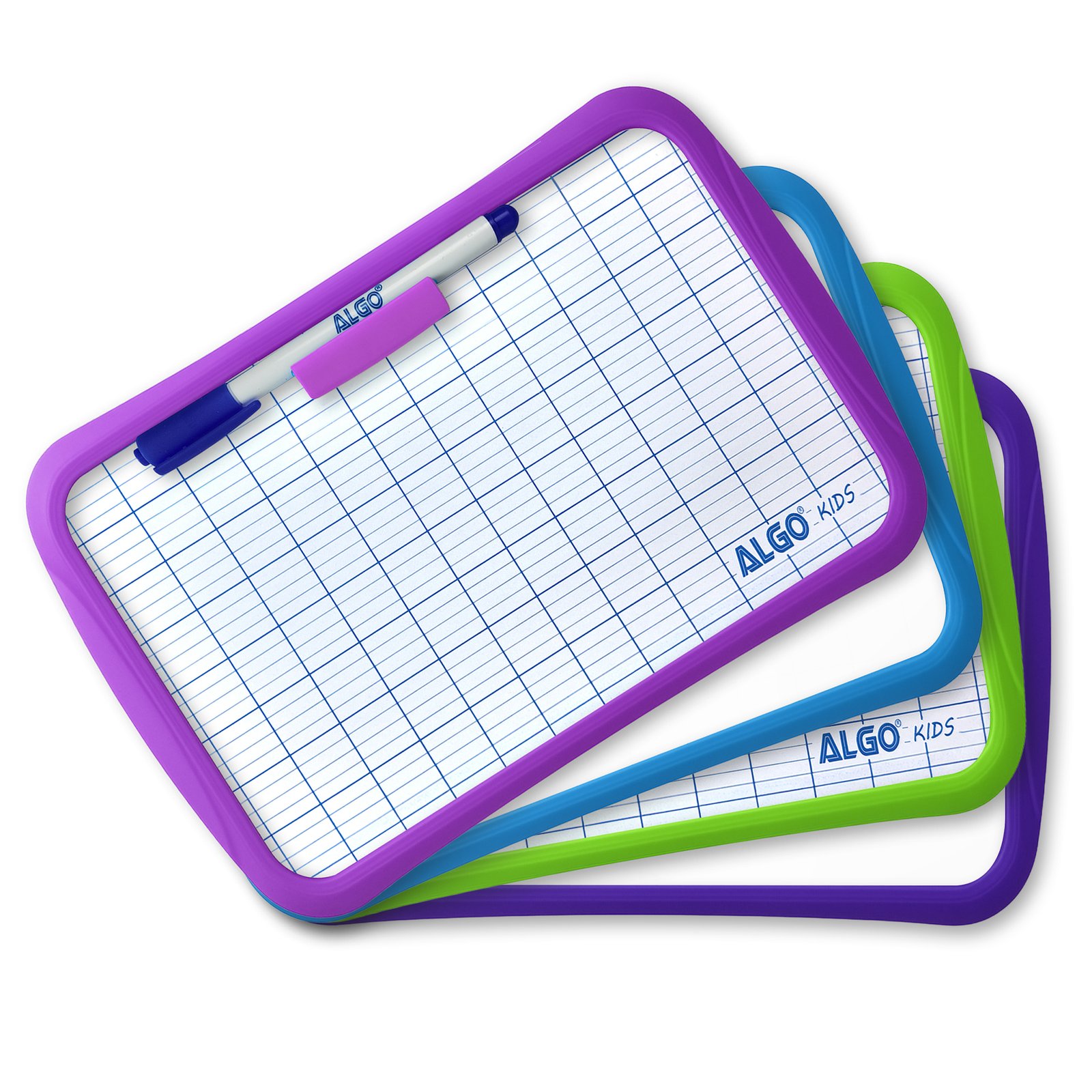 ARDOISE SCOLAIRE DOUBLE FACE (Face Blanche)