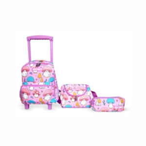 CARTABLE TROLLEY MUSHROOMS 3 PIECES