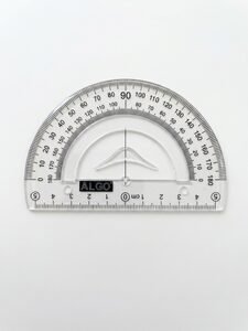 Rapporteur 10 cm transparent
