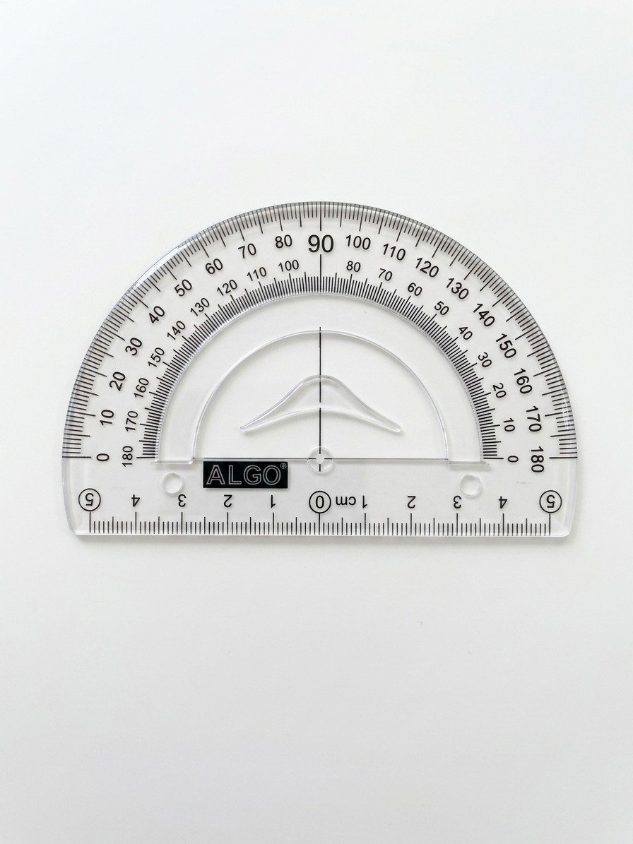 Rapporteur 10 cm transparent