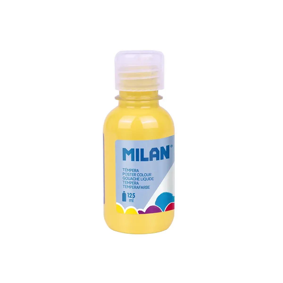 Bouteille gouache 125 ml jaune citron