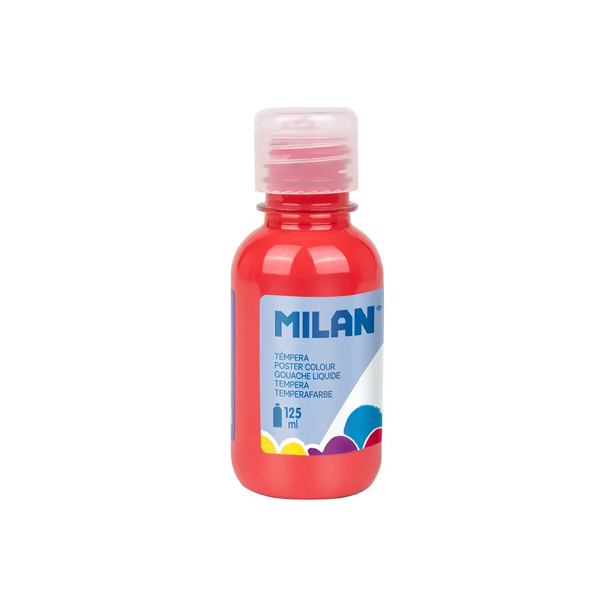 Bouteille gouache 125 ml vermillon
