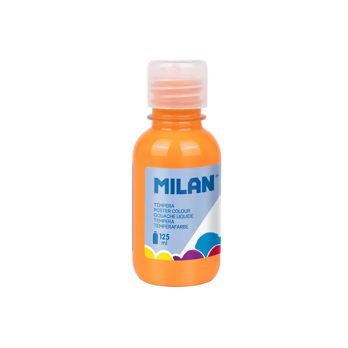 Bouteille gouache 125 ml orange