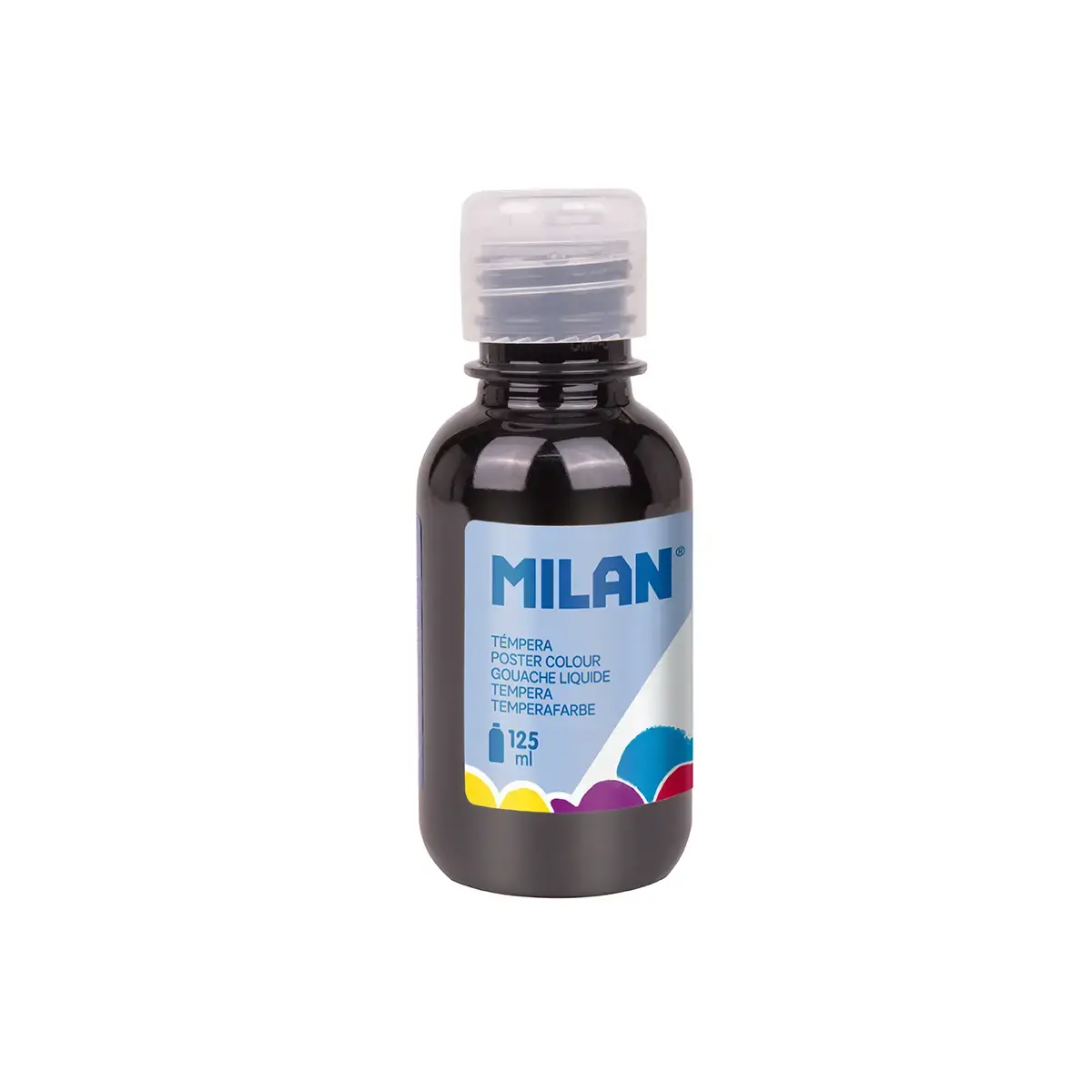 Bouteille gouache 125 ml noir