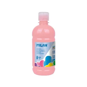 Bouteille gouache 500 ml rose pâle