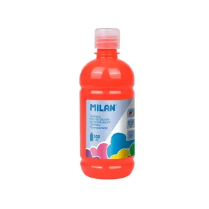 Bouteille gouache 500 ml vermillon