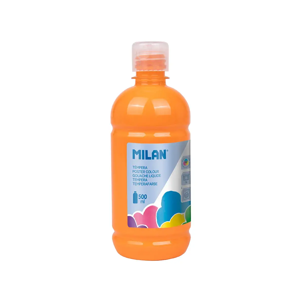 Bouteille gouache 500 ml orange