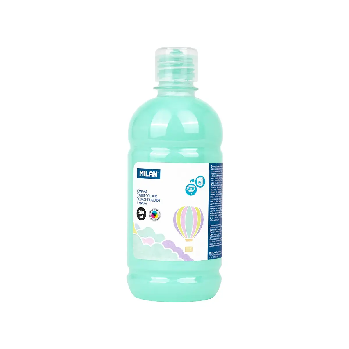 Bouteille gouache 500 ml vert pastel