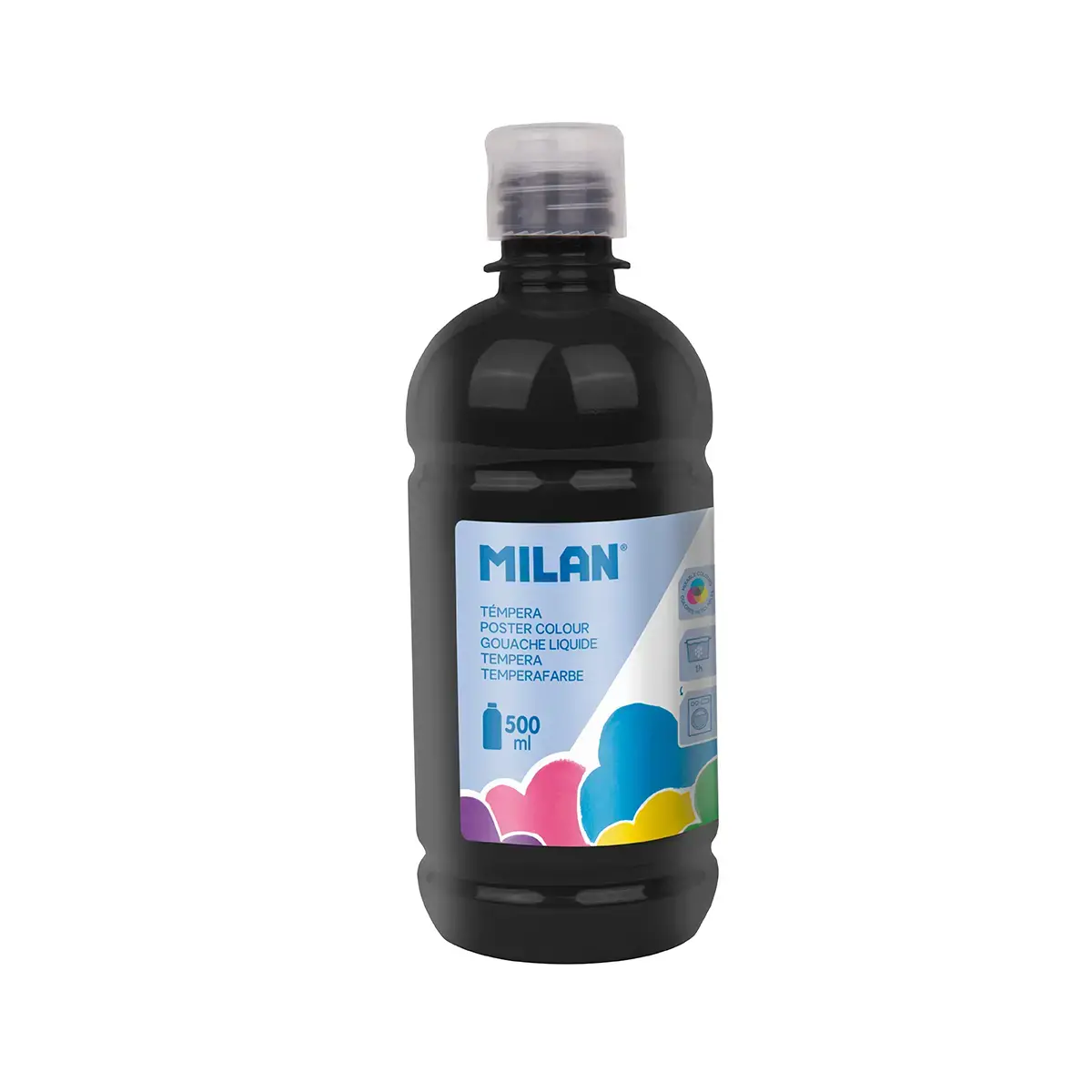 Bouteille gouache 500 ml noir