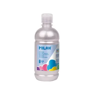 Bouteille gouache 500 ml argent