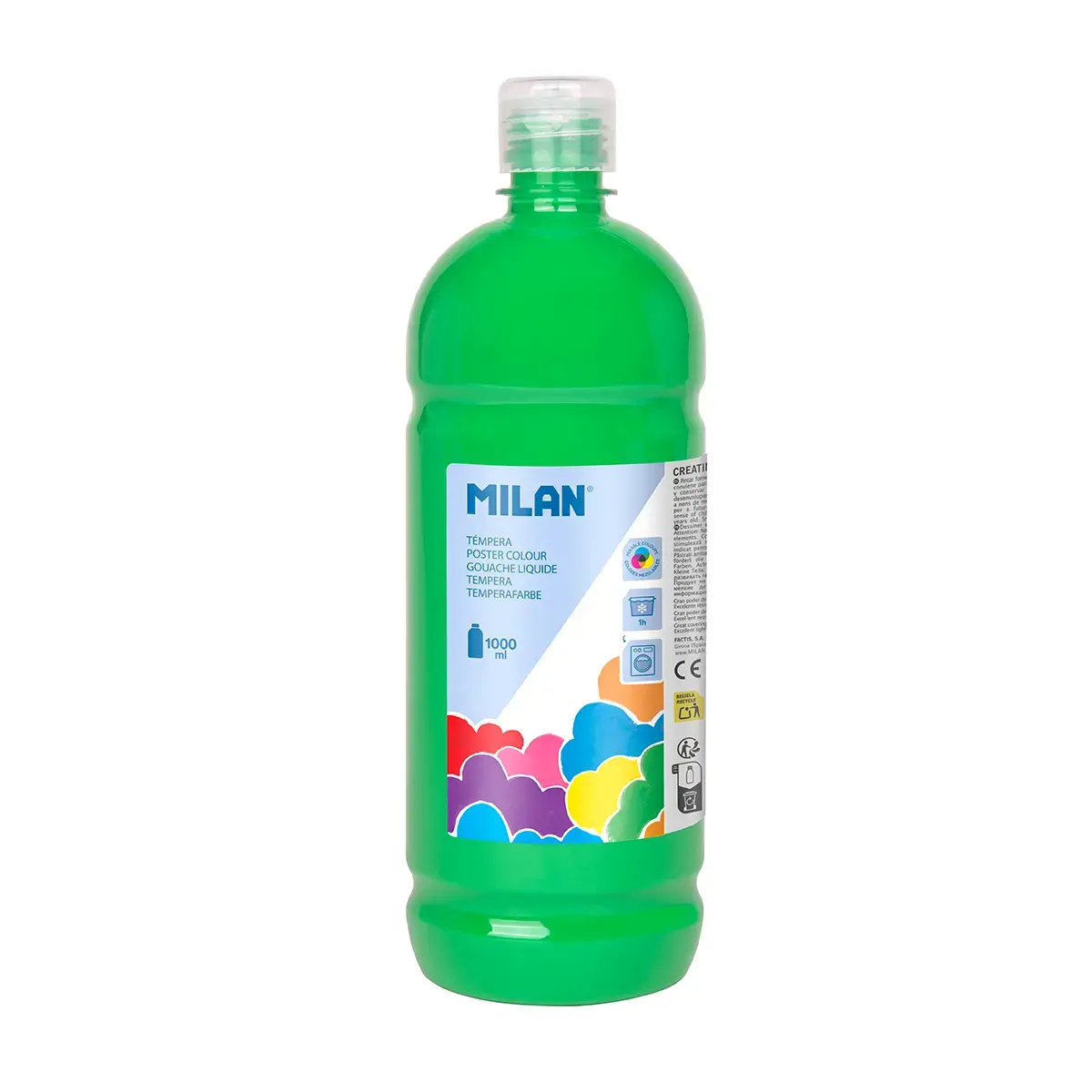 Bouteille gouache 1000 ml vert clair