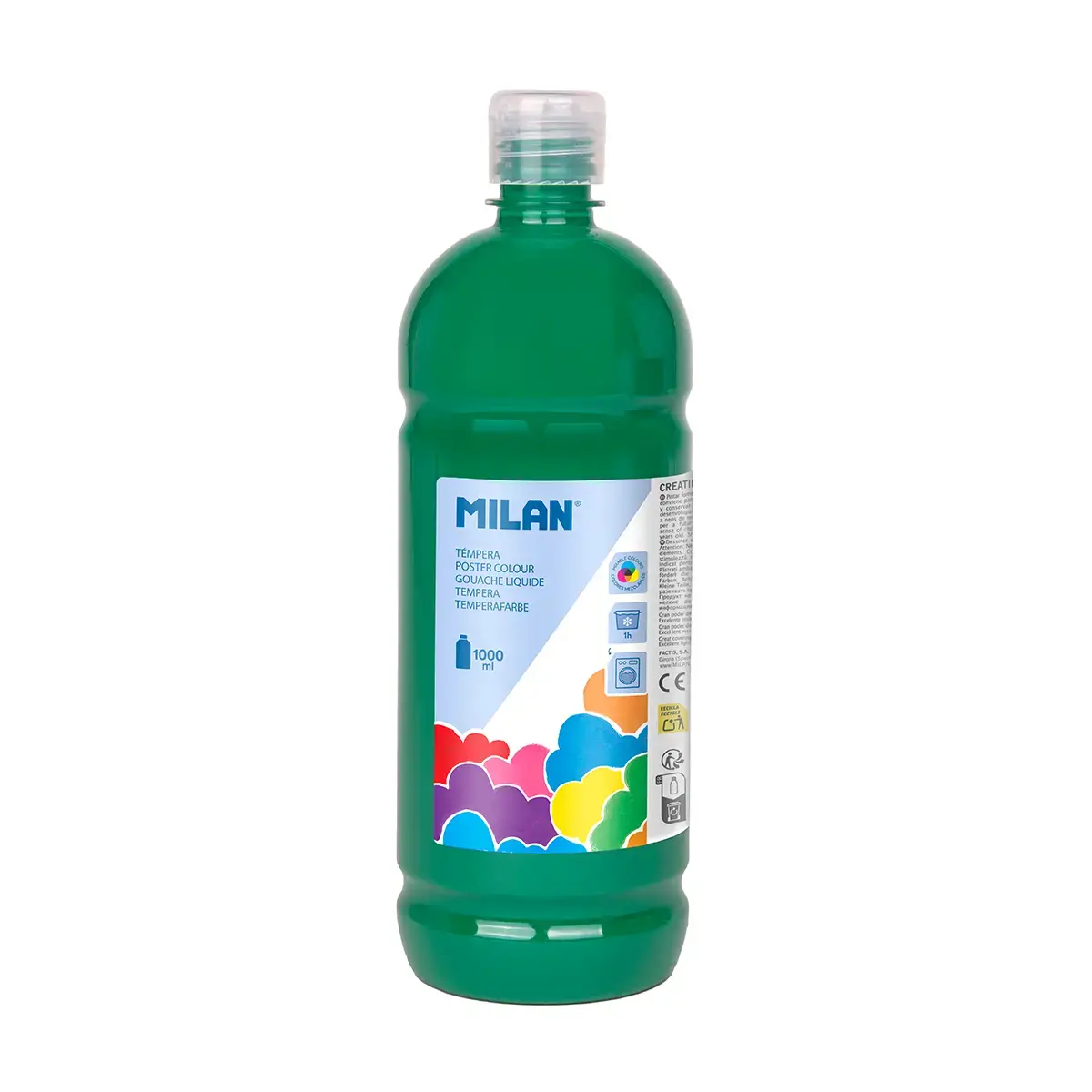 Bouteille gouache 1000 ml vert foncé