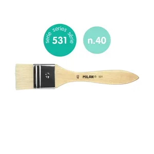 Pinceau spalter soie de porc Chungking pour vernis et peinture à l’huile série 531, 40 mm