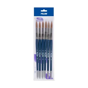 Sachet 6 pinceaux 'Fine Selection' ronds manche court série 711 nº 14