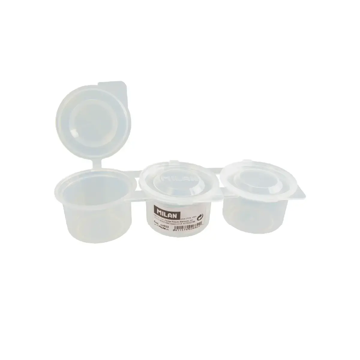 Pot pour mélange avec couvercle, triple (3x70ml)