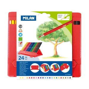 Flexibox 24 crayons de couleur triangulaires