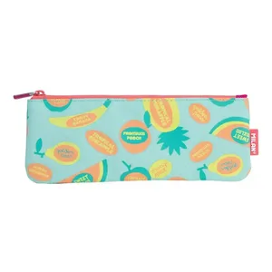 Petite trousse plate série spéciale Frutikis vert et orange