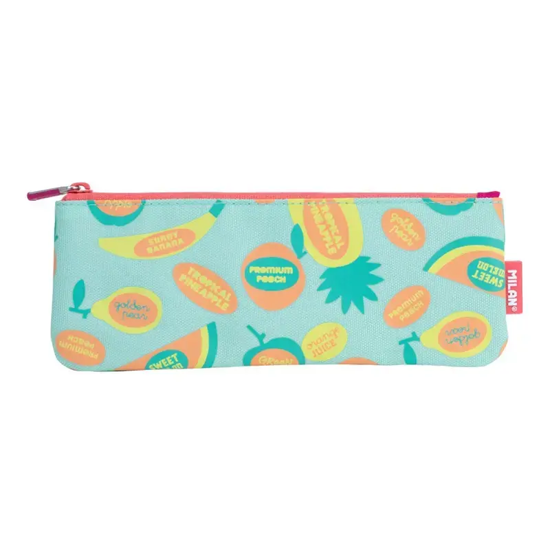 Petite trousse plate série spéciale Frutikis vert et orange