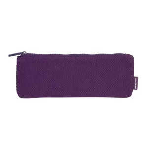Petite trousse plate Knit, violet