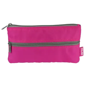 Trousse 2 fermetures éclair Flash IV rose