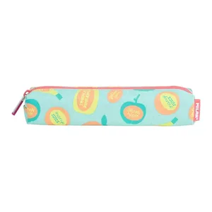 Petite trousse ronde série spéciale Frutikis vert et orange