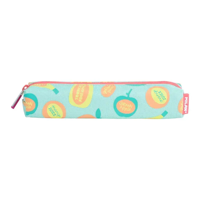 Petite trousse ronde série spéciale Frutikis vert et orange