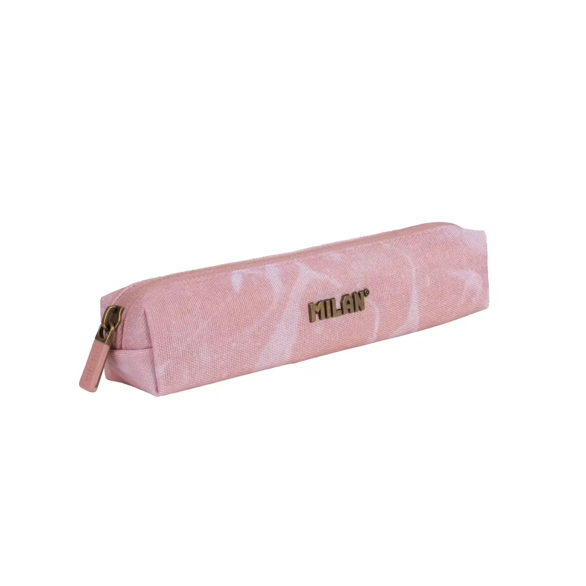 Petite trousse ronde série Lava, rose