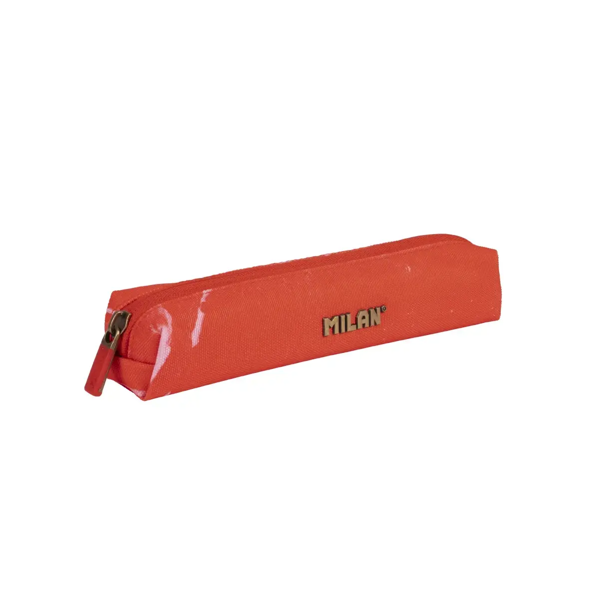 Petite trousse ronde série Lava, rouge
