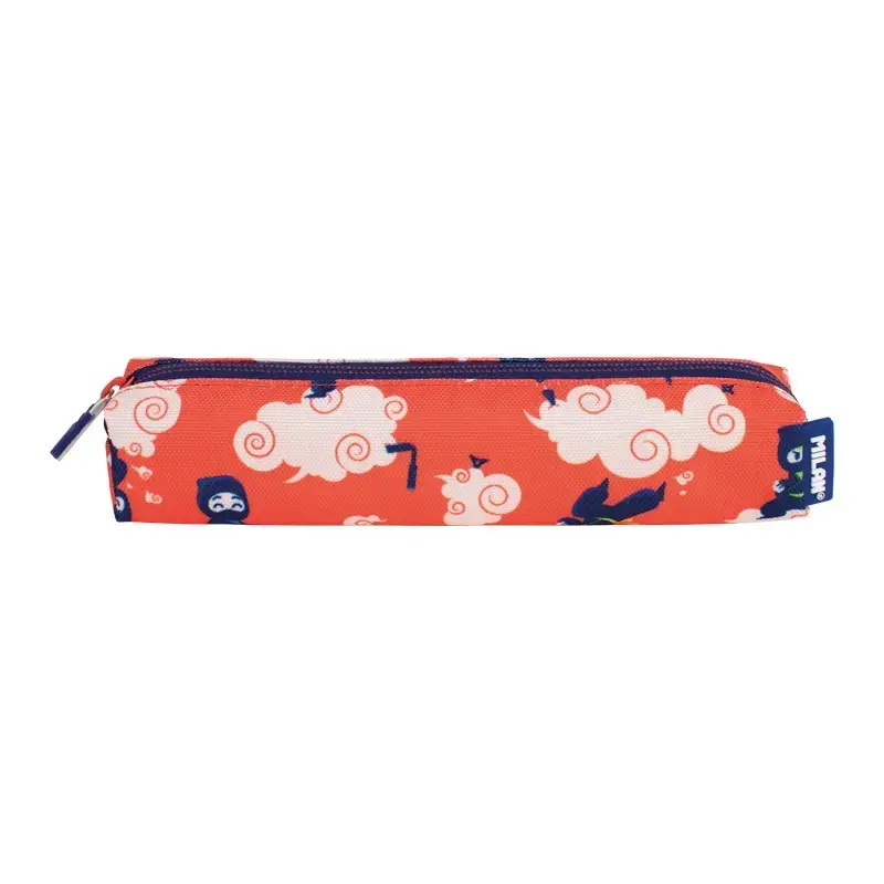 Petite trousse ronde série spéciale Ninjutsu, rouge