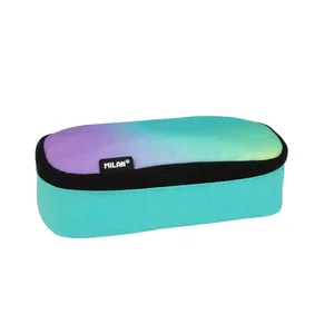 Trousse ovale Sunset, turquoise