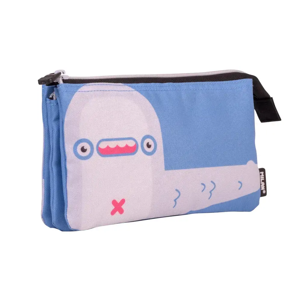 Trousse 5 compartiments série spéciale Aliens, bleu