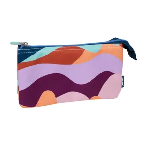 Trousse 5 compartiments série The Fun, multicolore