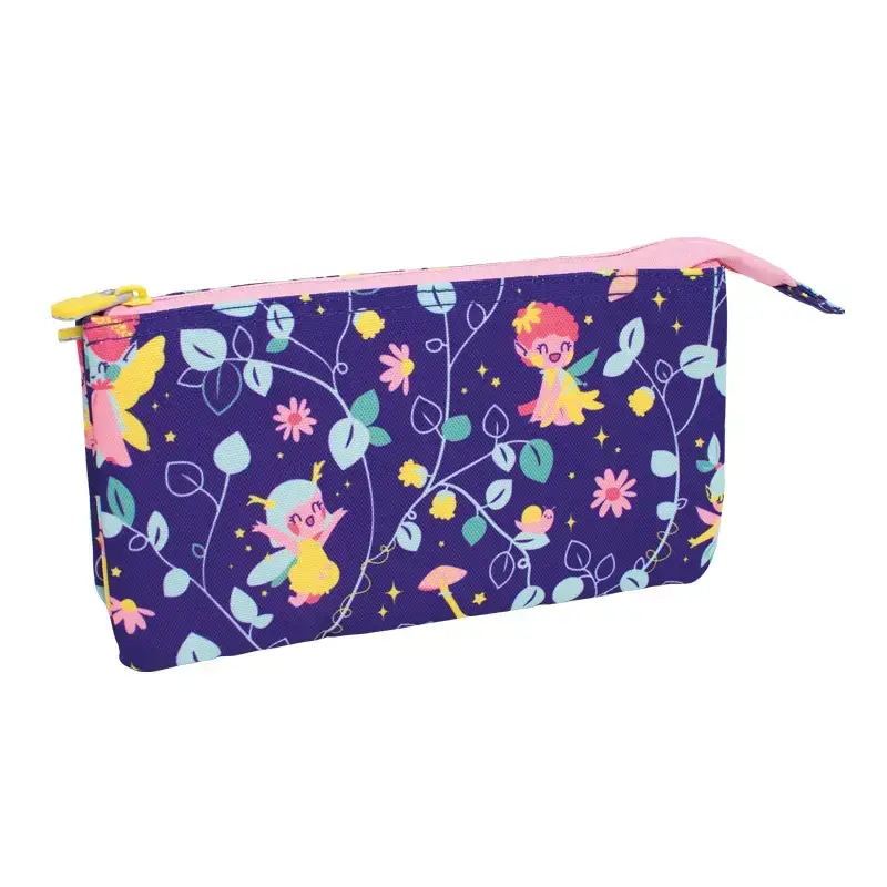Trousse 5 compartiments série spéciale Fairy Tale, lilas