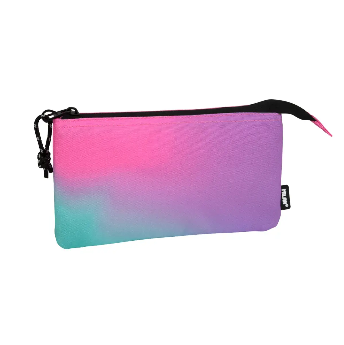 Trousse 5 compartiments Sunset, rose