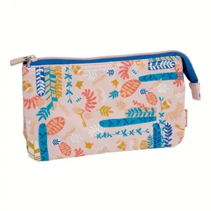 Trousse 5 compartiments éclair série Story Time, rose