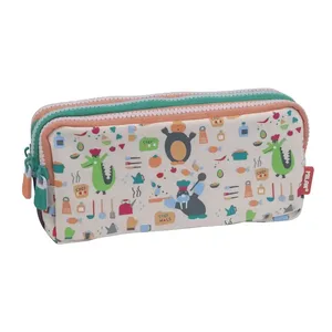 Trousse 3 fermetures éclair Super Chefs, violet