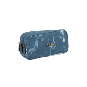 Trousse 3 fermetures éclair série Lava, bleu