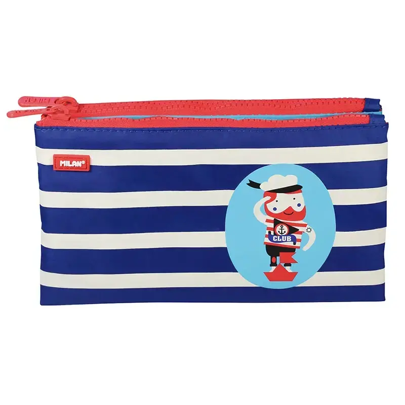 Trousse 6 compartiments Anchor Club bleu