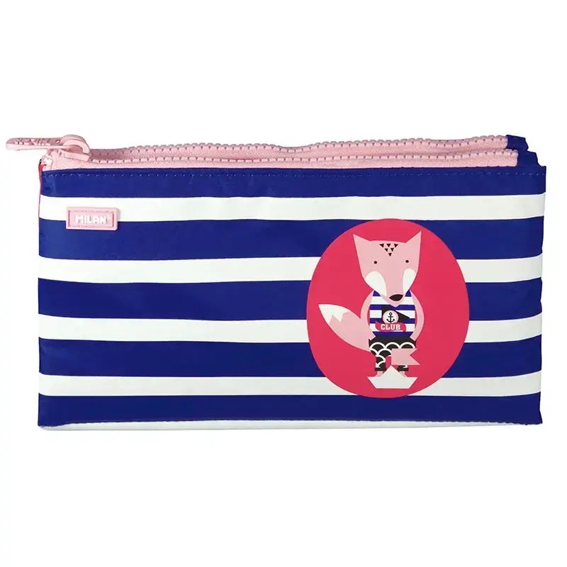 Trousse 6 compartiments Anchor Club rose