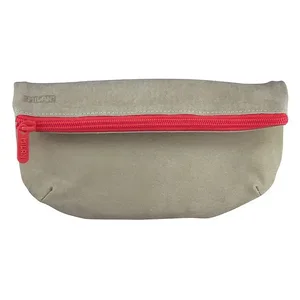 Trousse pliée Leather rouge