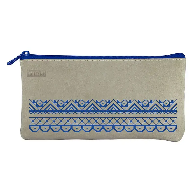 Trousse 3 compartiments Etnik bleu