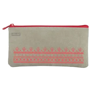 Trousse 3 compartiments Etnik rouge