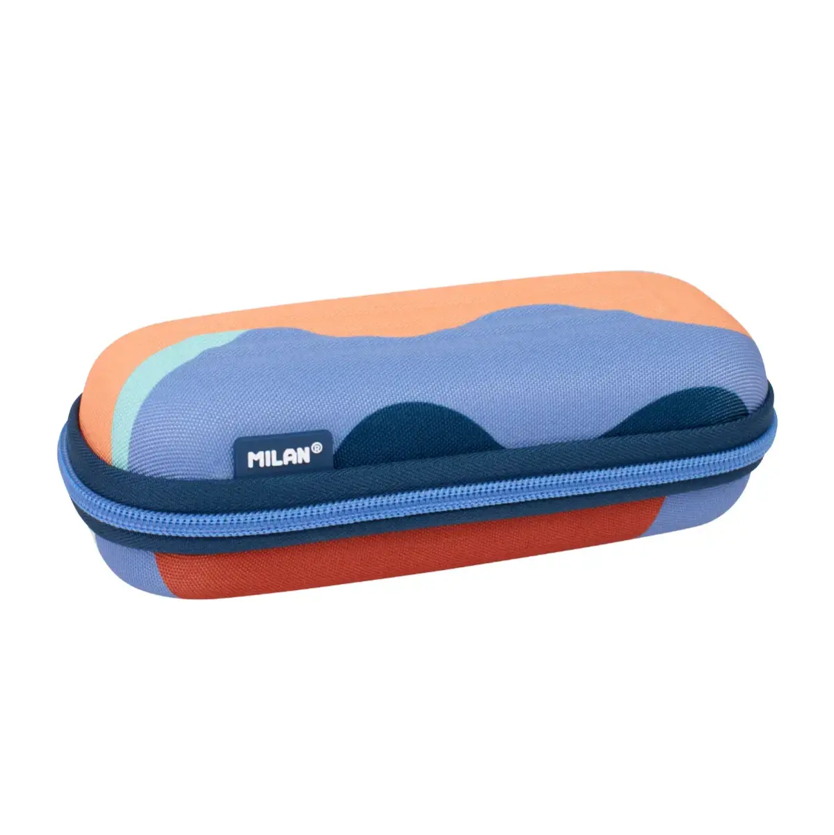 Trousse ovale semi-rigide série The Fun, multicolore