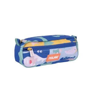 Trousse rectangulaire 2 fermetures éclair série spéciale Blue Odyssey