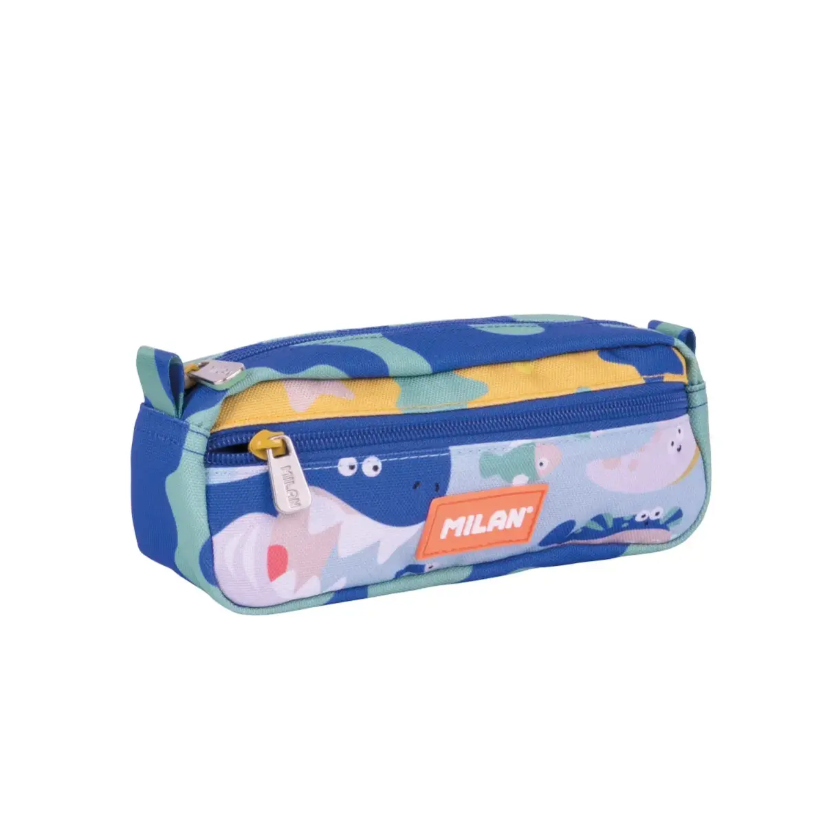 Trousse rectangulaire 2 fermetures éclair série spéciale Blue Odyssey