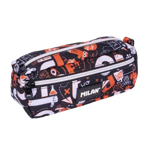 Trousse rectangulaire 2 fermetures éclair série spéciale Fingers